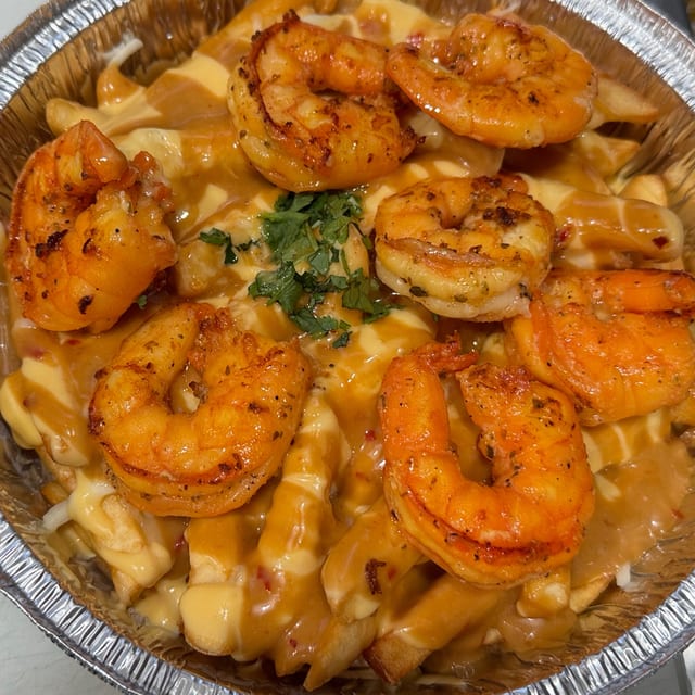 Shrimp Loco Fries.