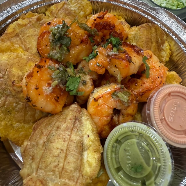 Grilled Shrimp Platter.